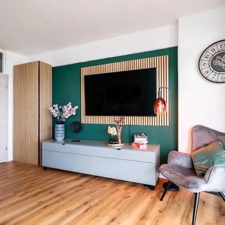 Design-apartment I Hotelturm I Etage 26 I Boxspring I Ausblick Augsburg
