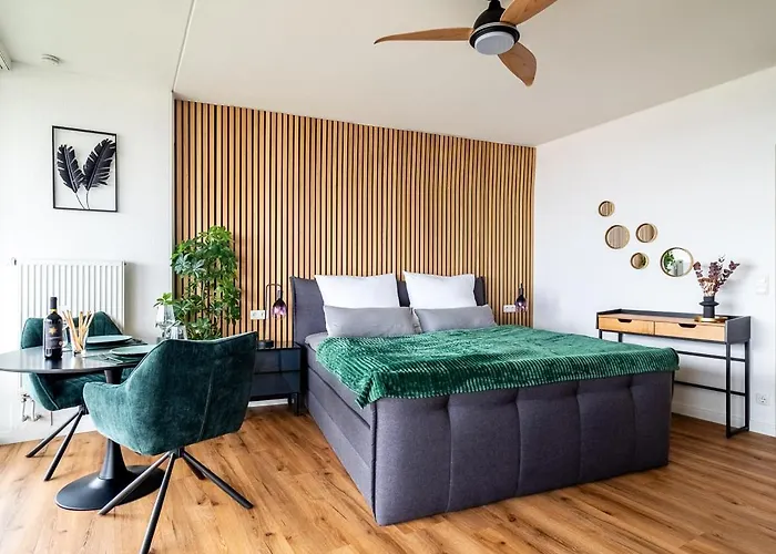 Apartment Tower I 26th Floor I Boxspring I Nespresso Augsburg